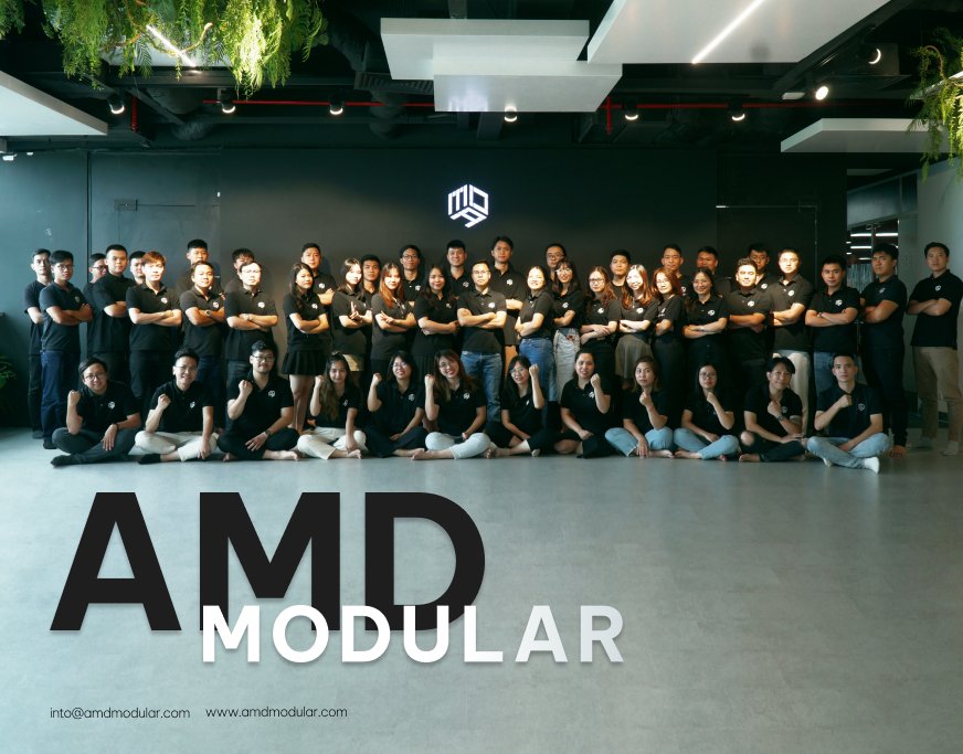 AMD modular – nhà tiên phong cho xu hướng xây dựng mới